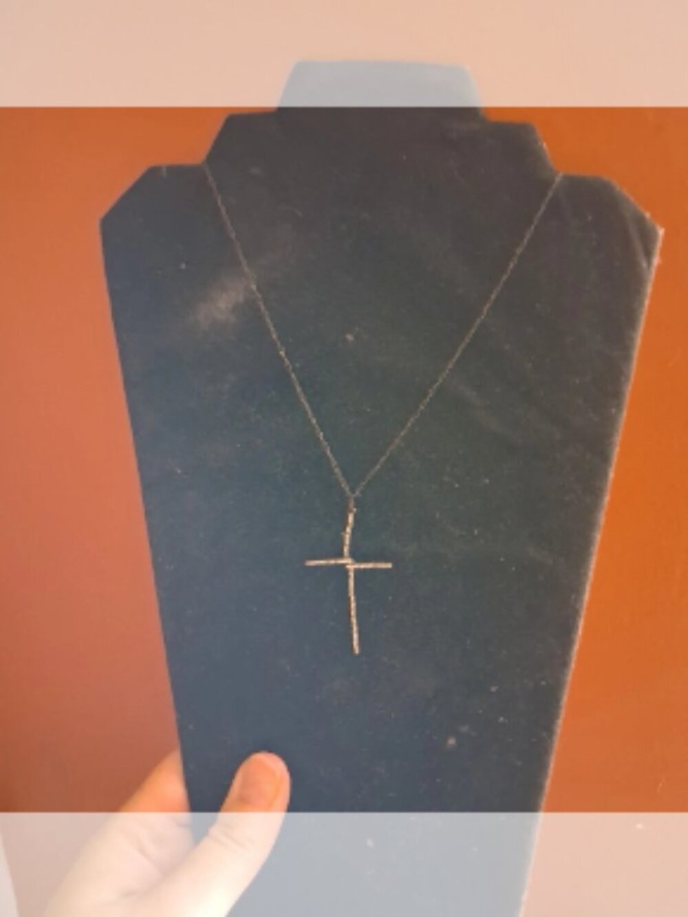 Rebel Designs cross necklace